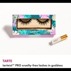 tarte Vegan lashes and adhesive